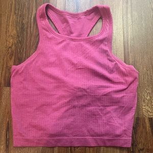 Lululemon ebb to street tank with built in bra